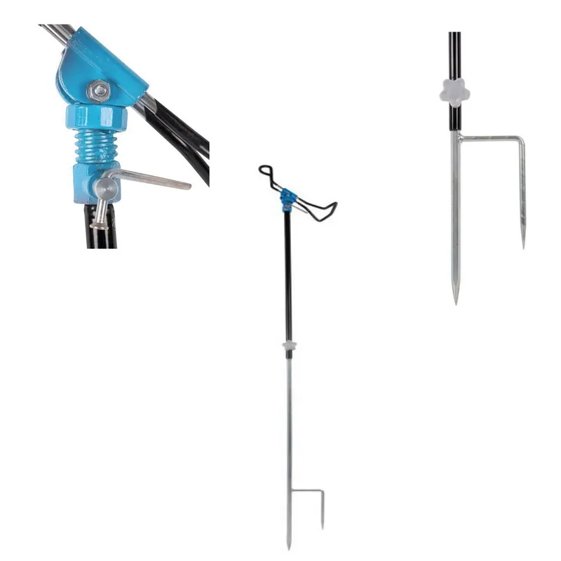 Zebco Magic Trout Rutenhalter verstellbar blau/schwarz-