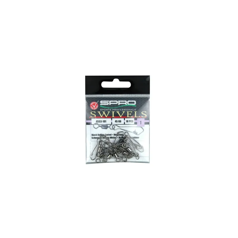 Spro Rollwirbel + Sicherheitskarabiner-1