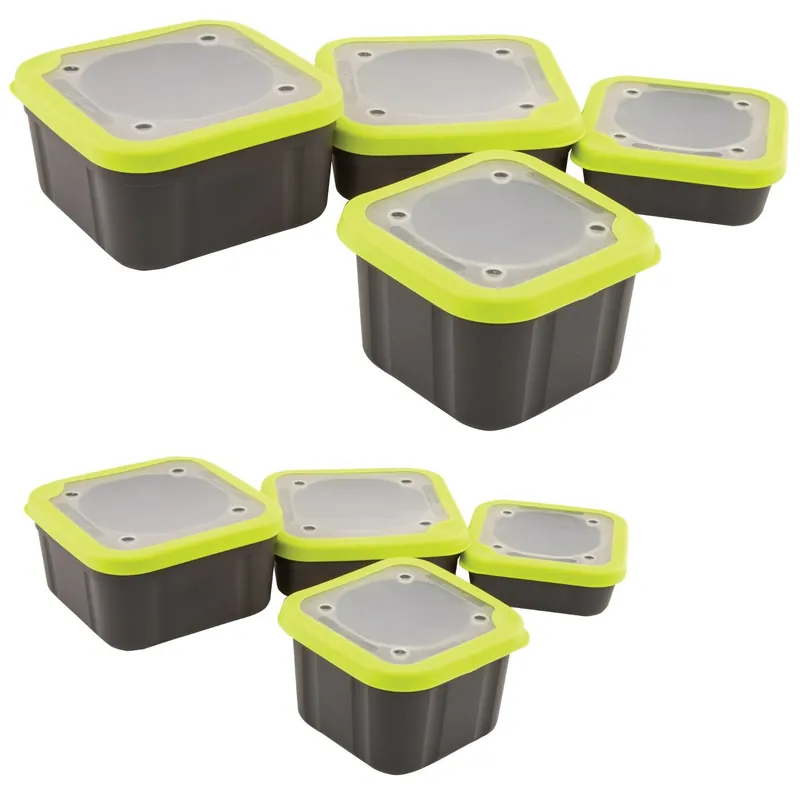 Matrix Grey Lime Compact Bait Box Madendosen-0,5 Liter