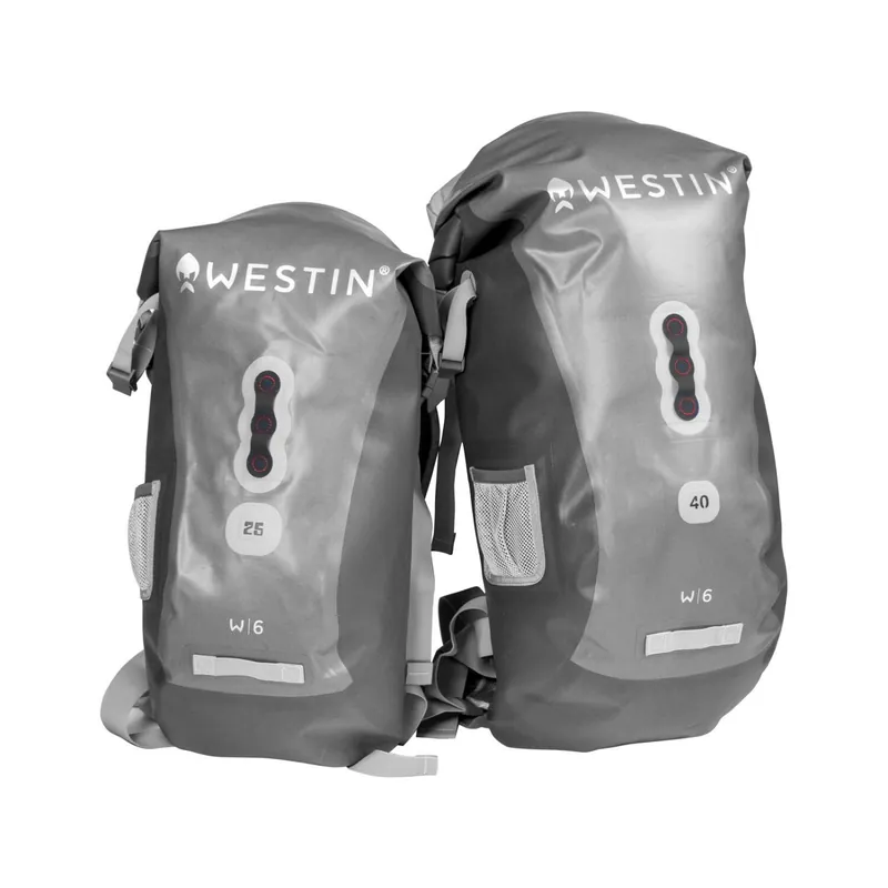 Westin W6 Roll-Top Backpack Silver/Grey-25 L