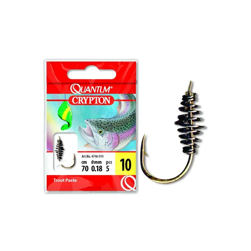 Quantum Crypton Trout Paste Vorfachhaken-8