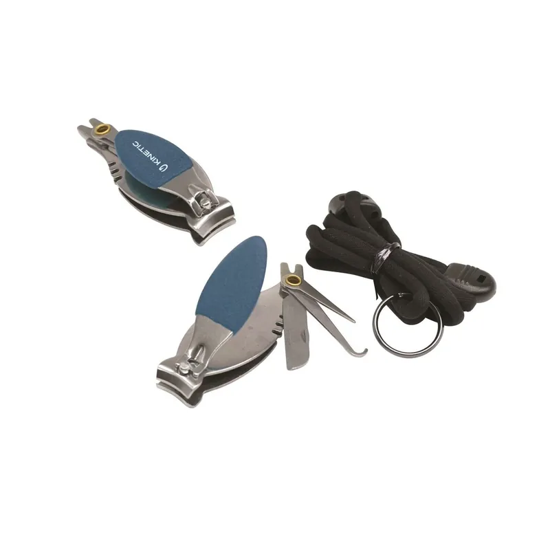 KINETIC MULTI CLIPPER 3"/8CM BLUE/SILVER-