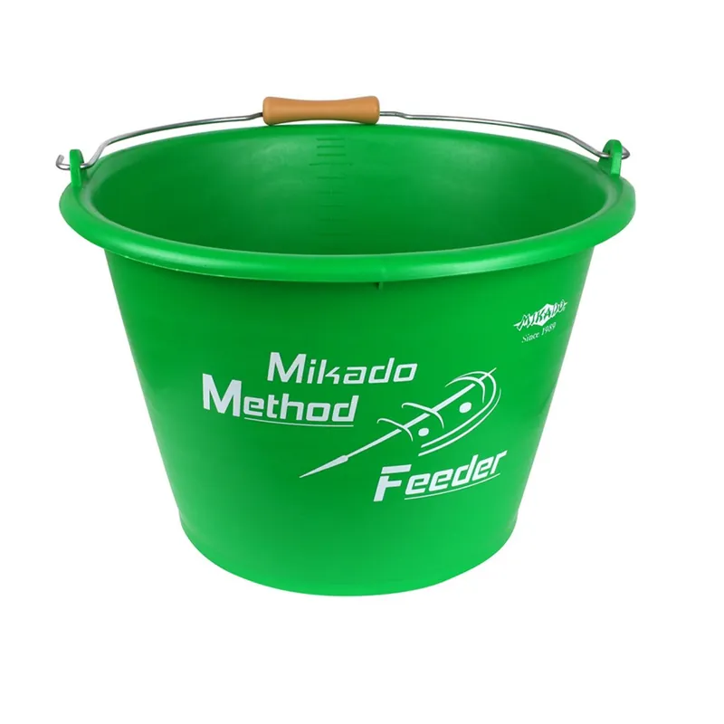 Mikado Eimer Method Feeder Futtereimer Kapazität 17 liter grün-