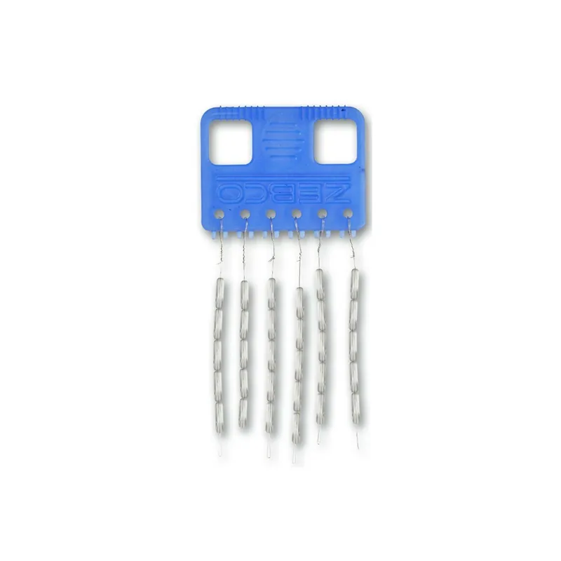 Zebco Silikon-Stopper quadratisch extra strong-transparent