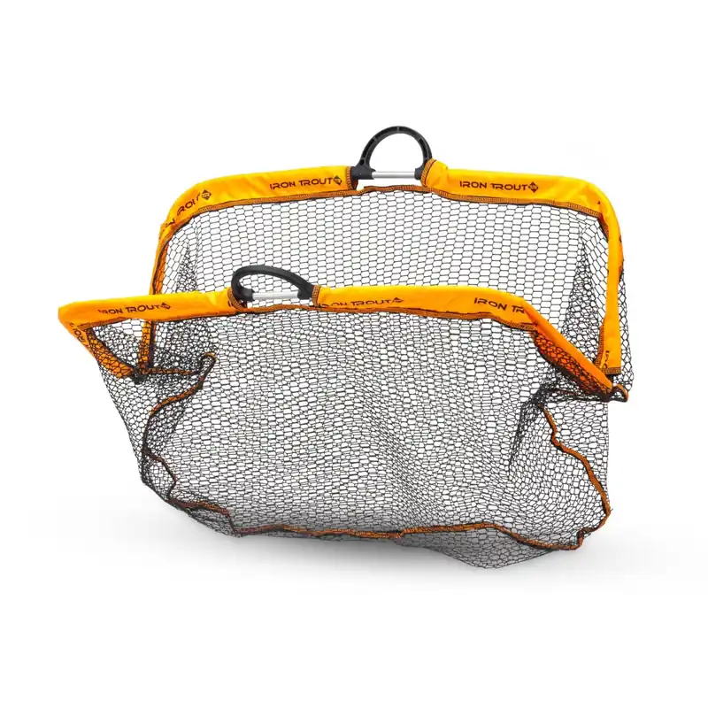 IRON TROUT Profi Forellennetz Wiegenetz 73 x 30 cm-