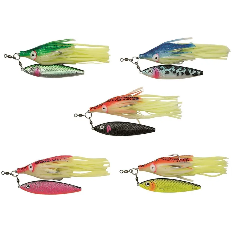 Kinetic Halibut Jigger-Black Glitter