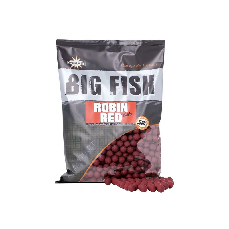 Dynamite Baits Big Fish Boilies Robin Red-15 mm