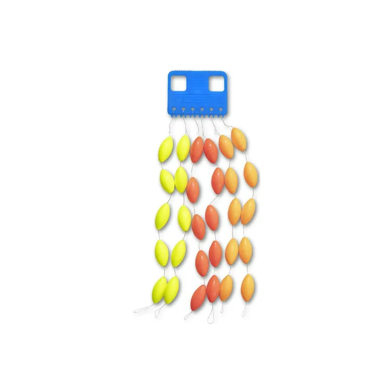 Zebco Floater-orange/rot/gelb