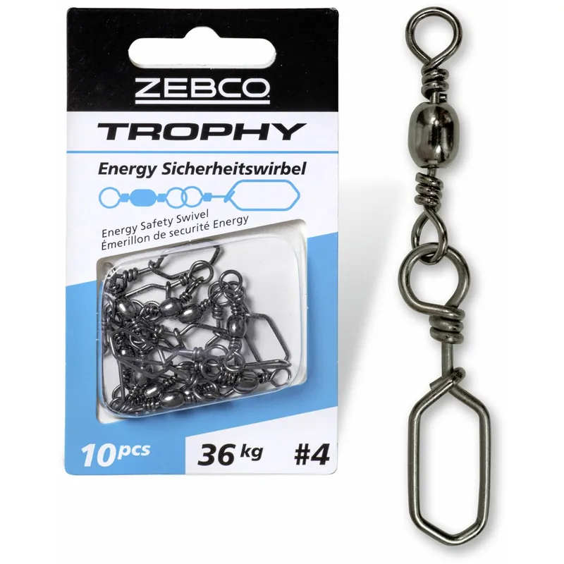 Zebco Trophy Energy-Sicherheitswirbel-Gr.2
