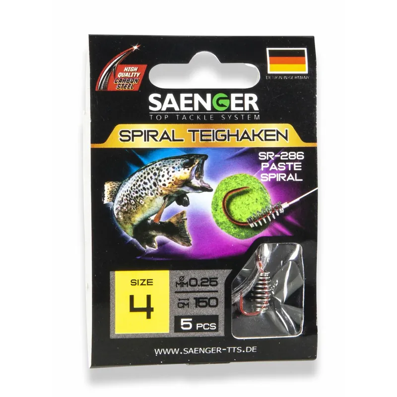 Saenger Spiral Teighaken SR-286 150cm-Gr. 10 0,16 mm