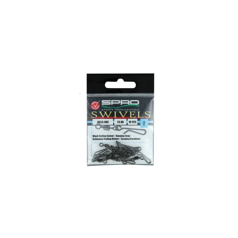 Spro Rollwirbel Hangingkarabiner-2