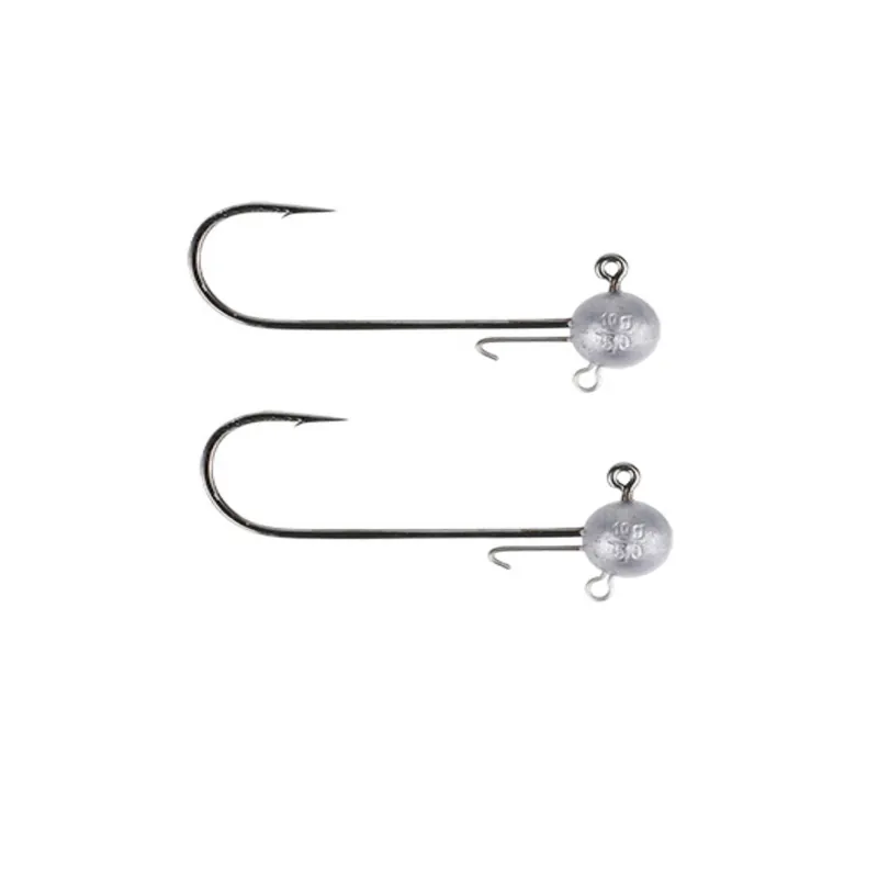 Mikado Monster Jigköpfe mit Stinger Öse-Gr. 10/0 10 g 3 Stück