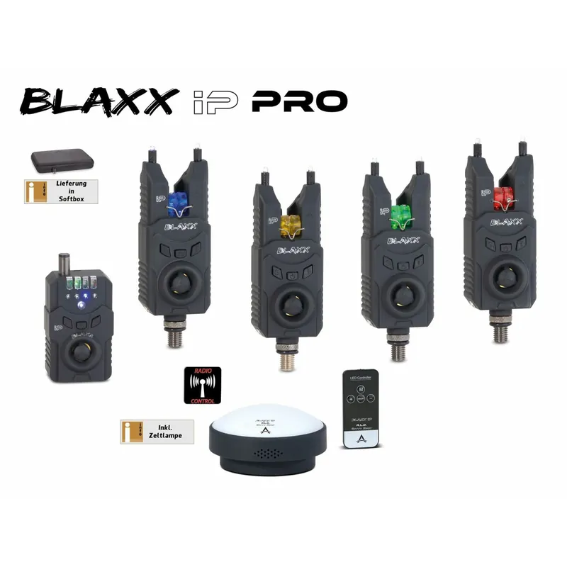 Anaconda BLAXX iP 4+1+1 Pro Set Red, Green, Blue, Yellow-