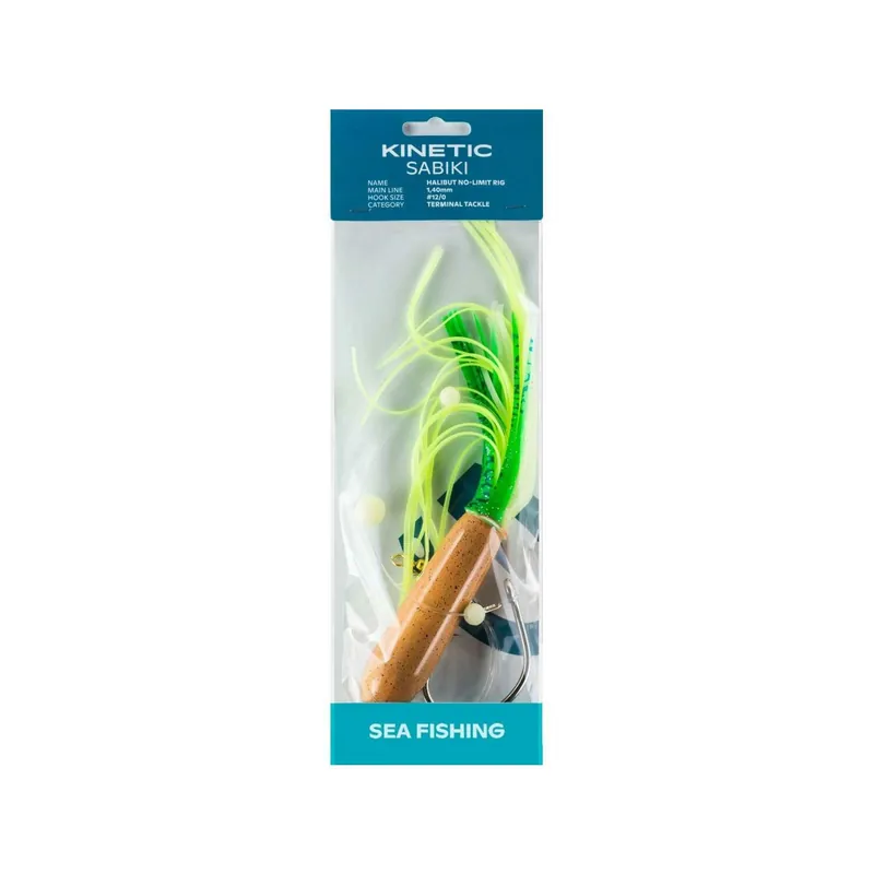 KINETIC SABIKI HALIBUT NO-LIMIT #12/0 180CM UV SQUID-