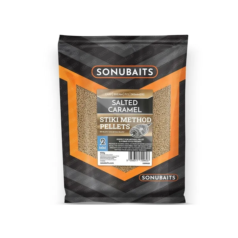 Sonubaits Stiki Method Pellet Salted Caramel 2 mm 650 g-
