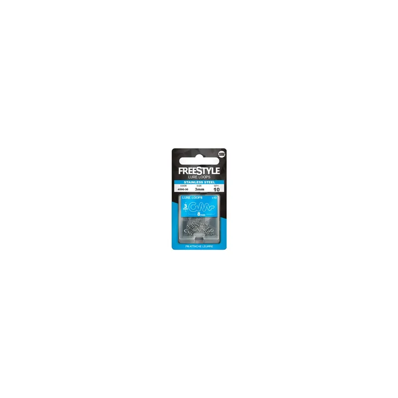 Spro FreeStyle Reload Stainless Lure Loop-