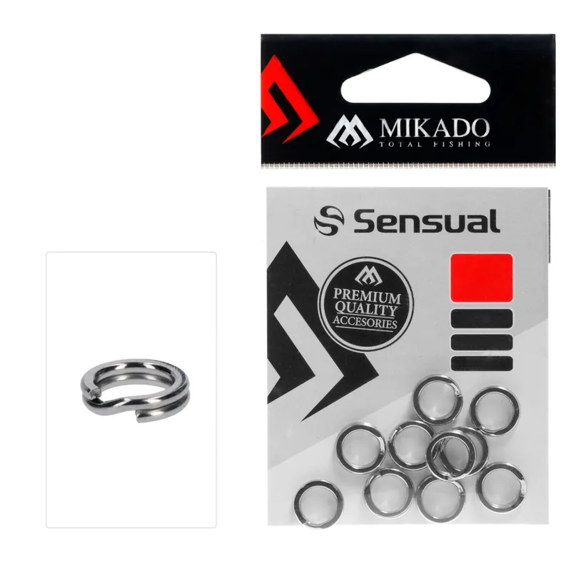 Mikado Splitring Sprengringe Micro-Gr. 10 x 1,0 mm 10 Stück