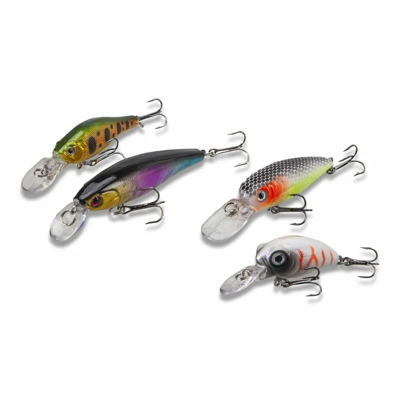 Sänger Specialist Forelle Barsch Wobbler Set 4 Stück-