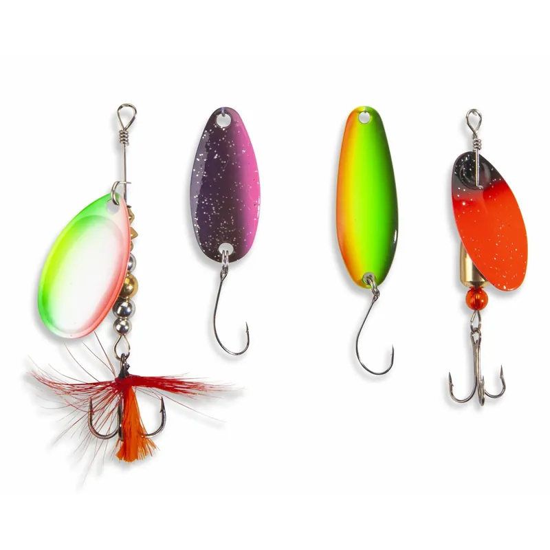 Sänger Specialist Forellen Spinner&Spoon Set 4 Stück-