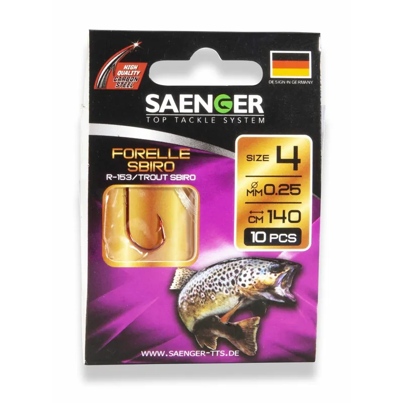 Saenger Forelle Sbiro R-153 140cm-Gr. 10 0,20 mm