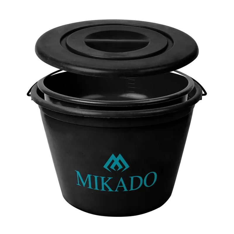 Mikado Angeleimer 25 l mit Deckel und Wanne-