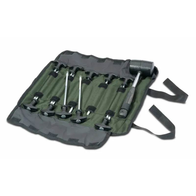 Anaconda Storm Kit 10 x Heringe plus Hammer-