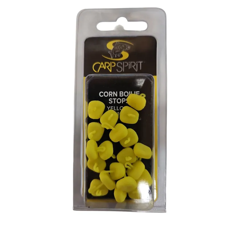 Carp Spirit CORN STOPS - Yellow 20 Stück-