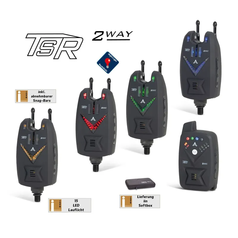 ANACONDA TSR 2Way 4+1 Set Red, Green, Blue, Yellow-