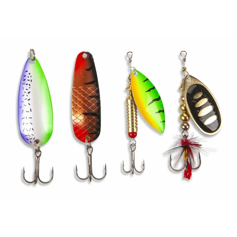 Sänger Specialist Hecht Blinker&Spinner Set 4 Stück-