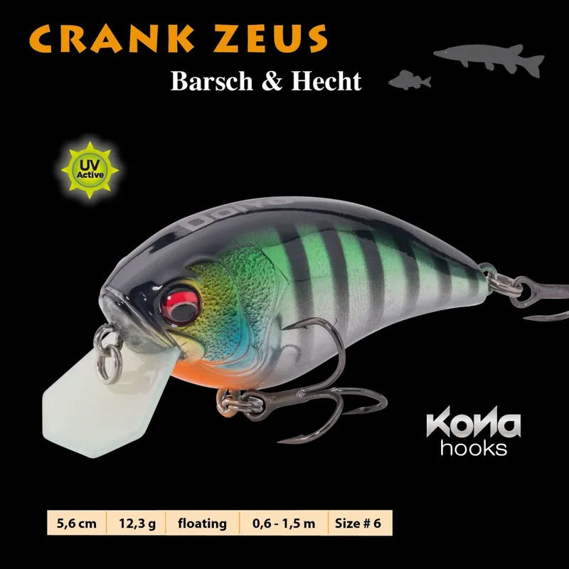 IC DOIYO Crank Zeus floating UV 56 mm-UV 56 mm BO