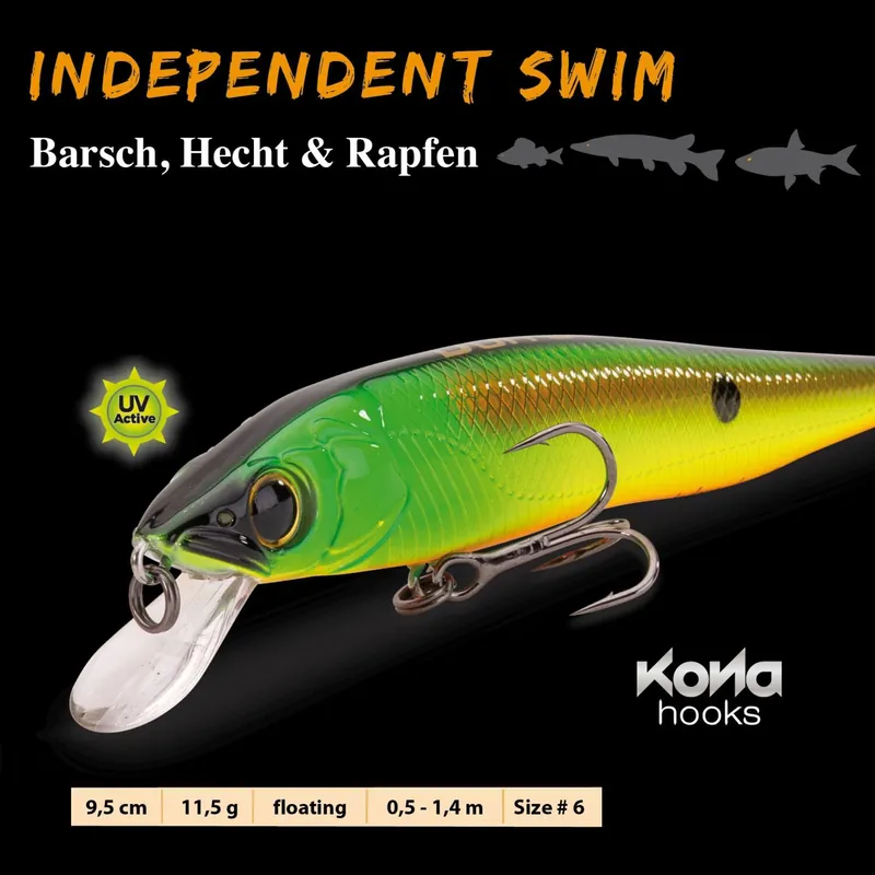 IC DOIYO Independent Swim suspending UV 95 mm-UV 95 mm BL