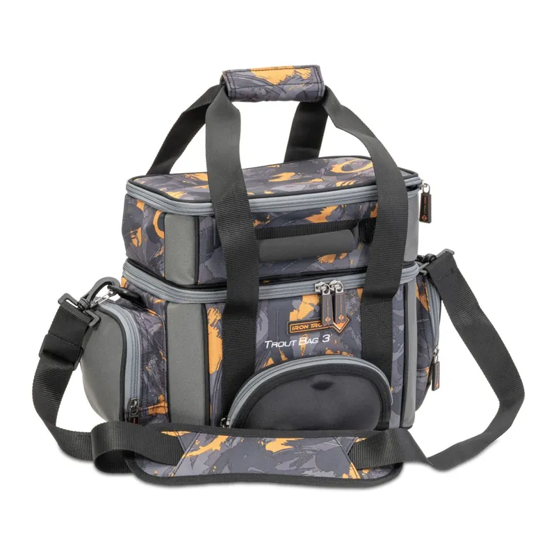 Iron Trout Trout Bag 3 inkl Boxen 38 x 24 x 30 cm-