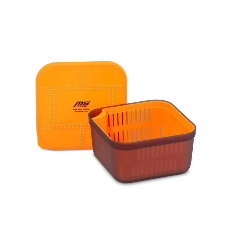 MS-Range Köderdose mit Baitstrainer Bait Box 2,8 l-