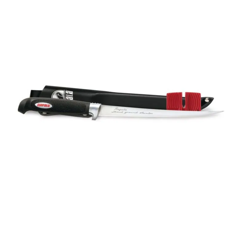 Rapala KNIFE 706 LAME 15 BLISTER + Messerschärfer-