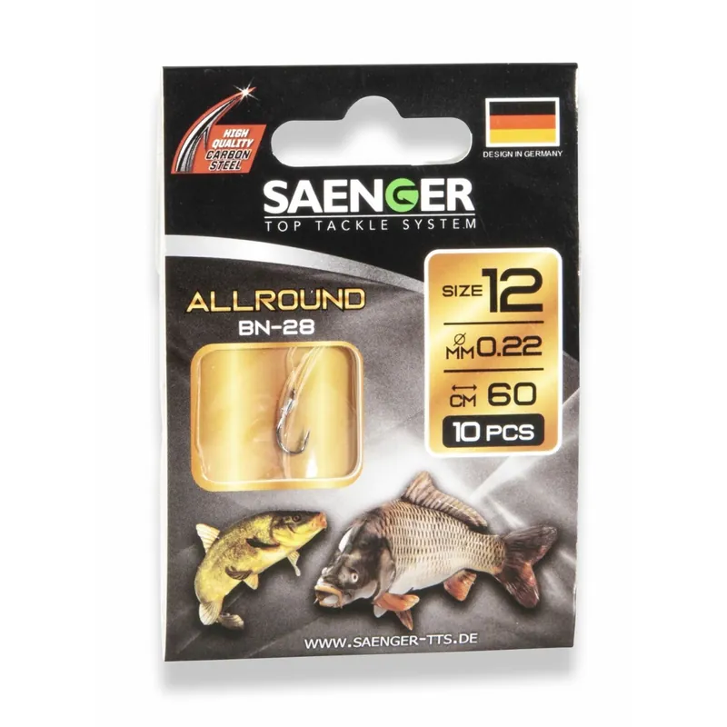 Saenger Allroundhaken BN-28 60cm-Gr. 10 0,25 mm