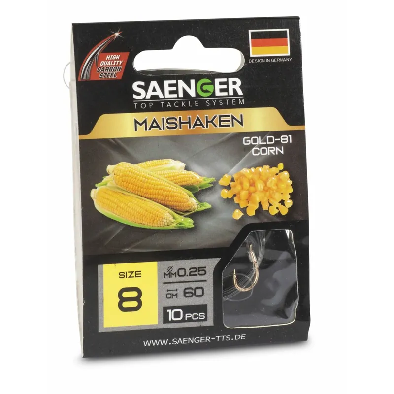 Saenger Maishaken Gold-81 60cm-Gr.10 0,23 mm