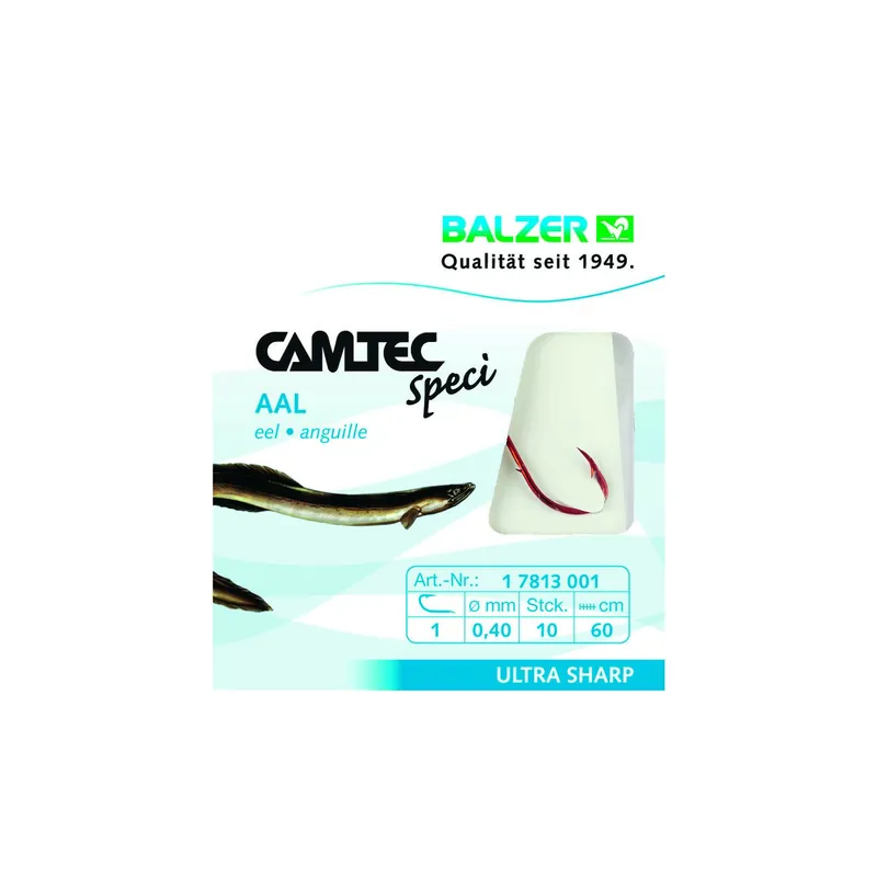 Balzer Camtec Speci Aal 60 cm Rot-Gr.1