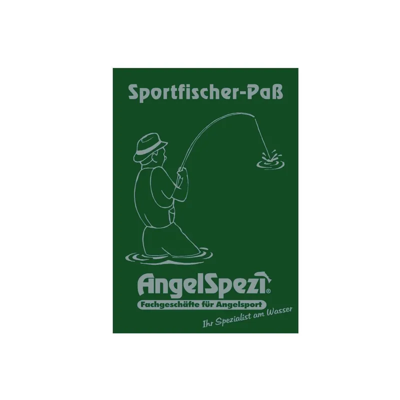 AngelSpezi Ausweishülle Angelpapiere-Mappe grün-