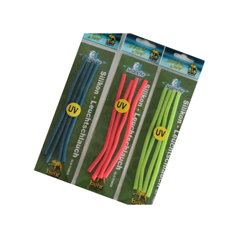 Seabehr Silikon Leuchtschlauch 4 mm UV-aktiv-fluo-blau