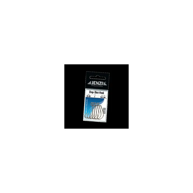 Jenzi Drop-Shot-Hook Diamond Circle 6 Stück Gr.3/0-