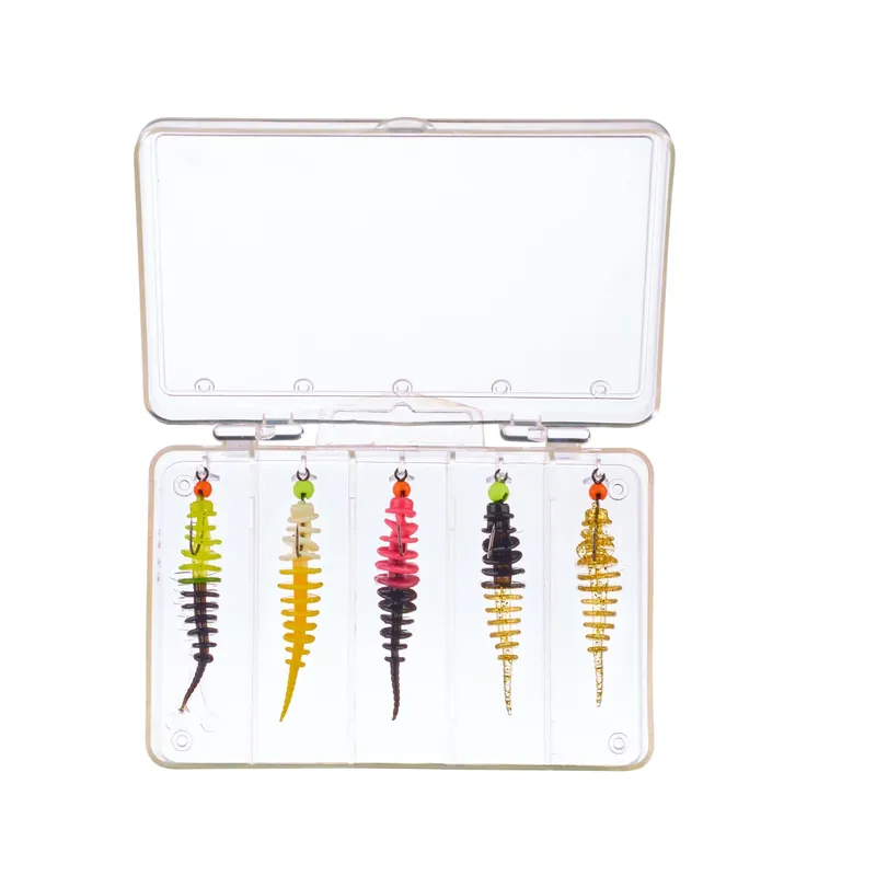 Balzer Trout Collector Forellenwürmer Mix-Mix 1 Knoblauch 5cm