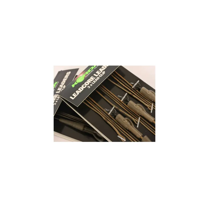 Korda Leadcore Leader Lead Clip - Weed/Silt-