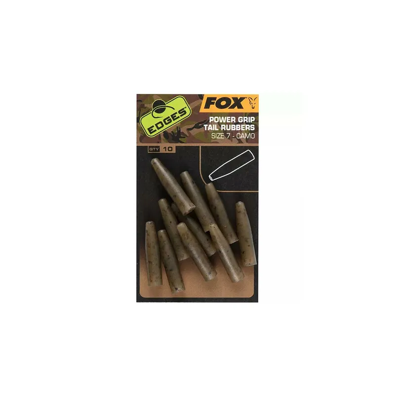 Fox Edges Camo-LeadClip TailRubbers