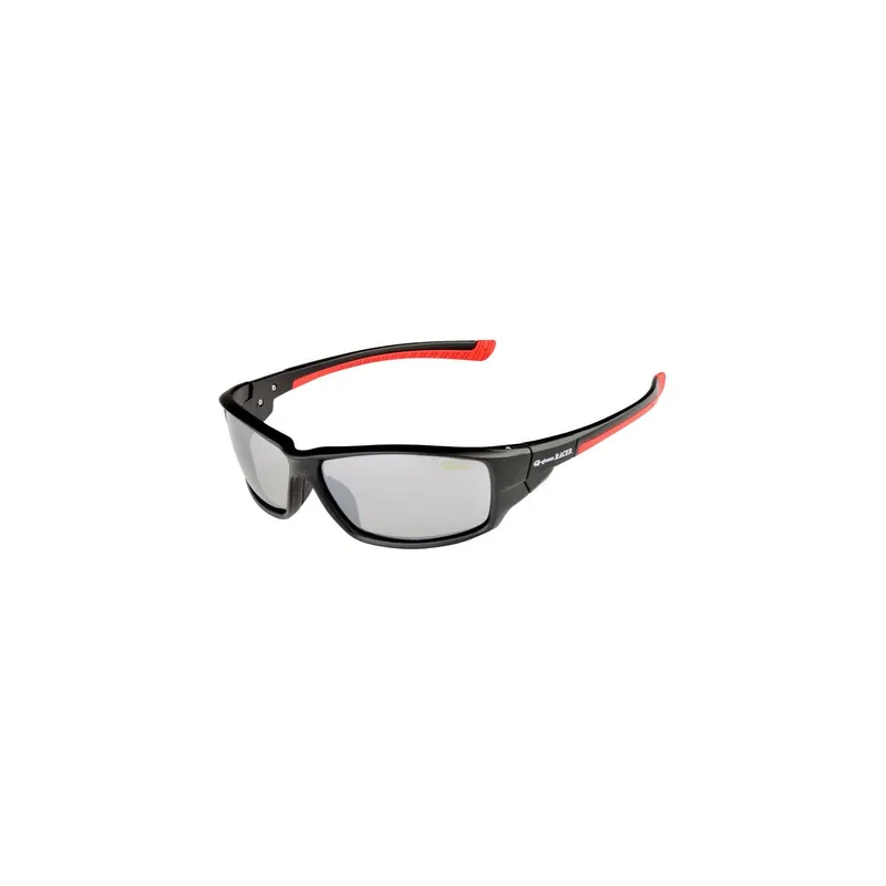 Gamakatsu G-Glasses Racer - Light Gray + White Mirror Polbrille-