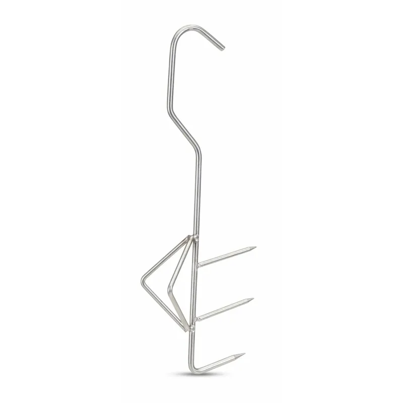 Sänger Profi Edelstahl Räucherhaken 26 cm 2 Stück-