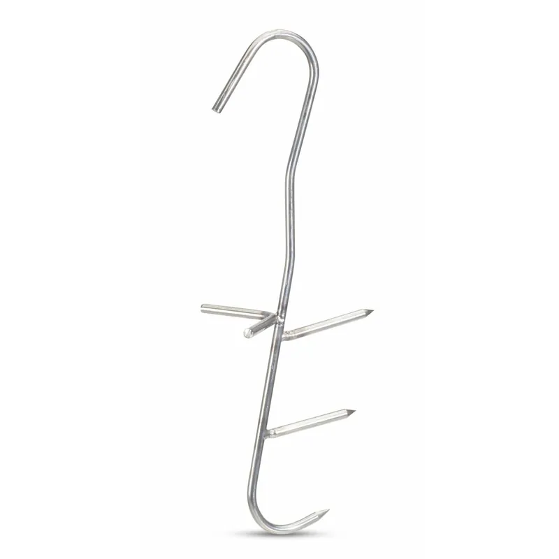Sänger Edelstahl Räucherhaken 20 cm 2 Stück-