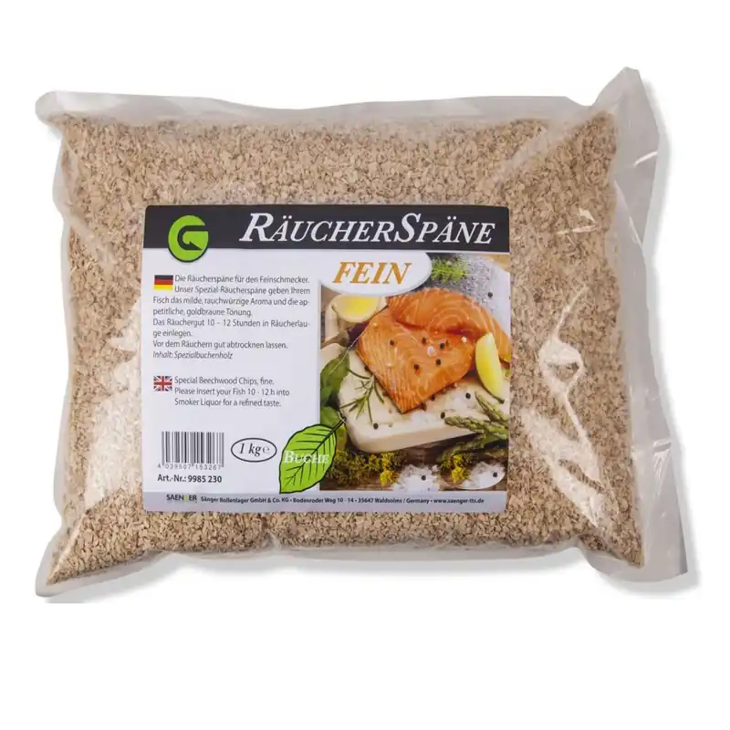 Sänger Räucherspäne Buche fein 1kg-