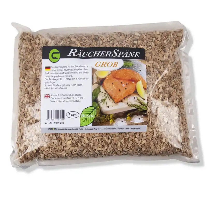 Sänger Räucherspäne Buche grob 1kg-