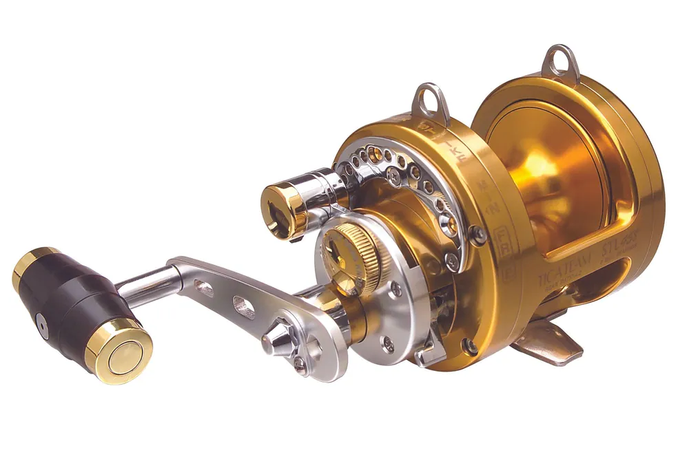 Tica STL358 Saltwater Multirolle Schiebebremse Waller Wels