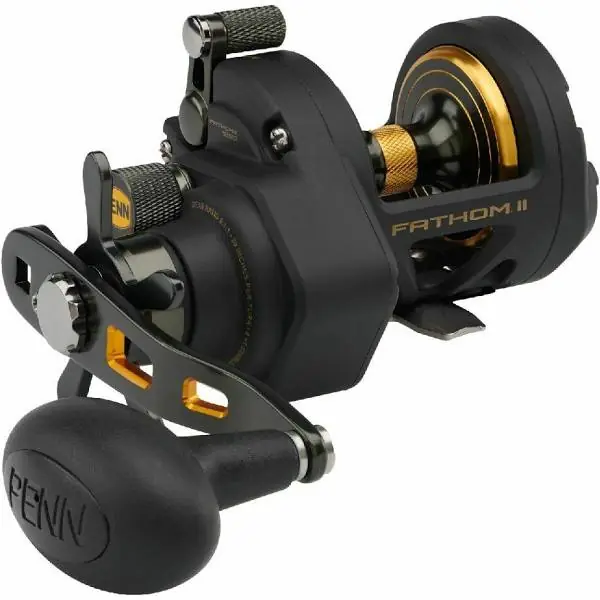Multi-Rolle Penn Fathom II Star Drag 2 Speed 30N SD P 400m/0,49mm